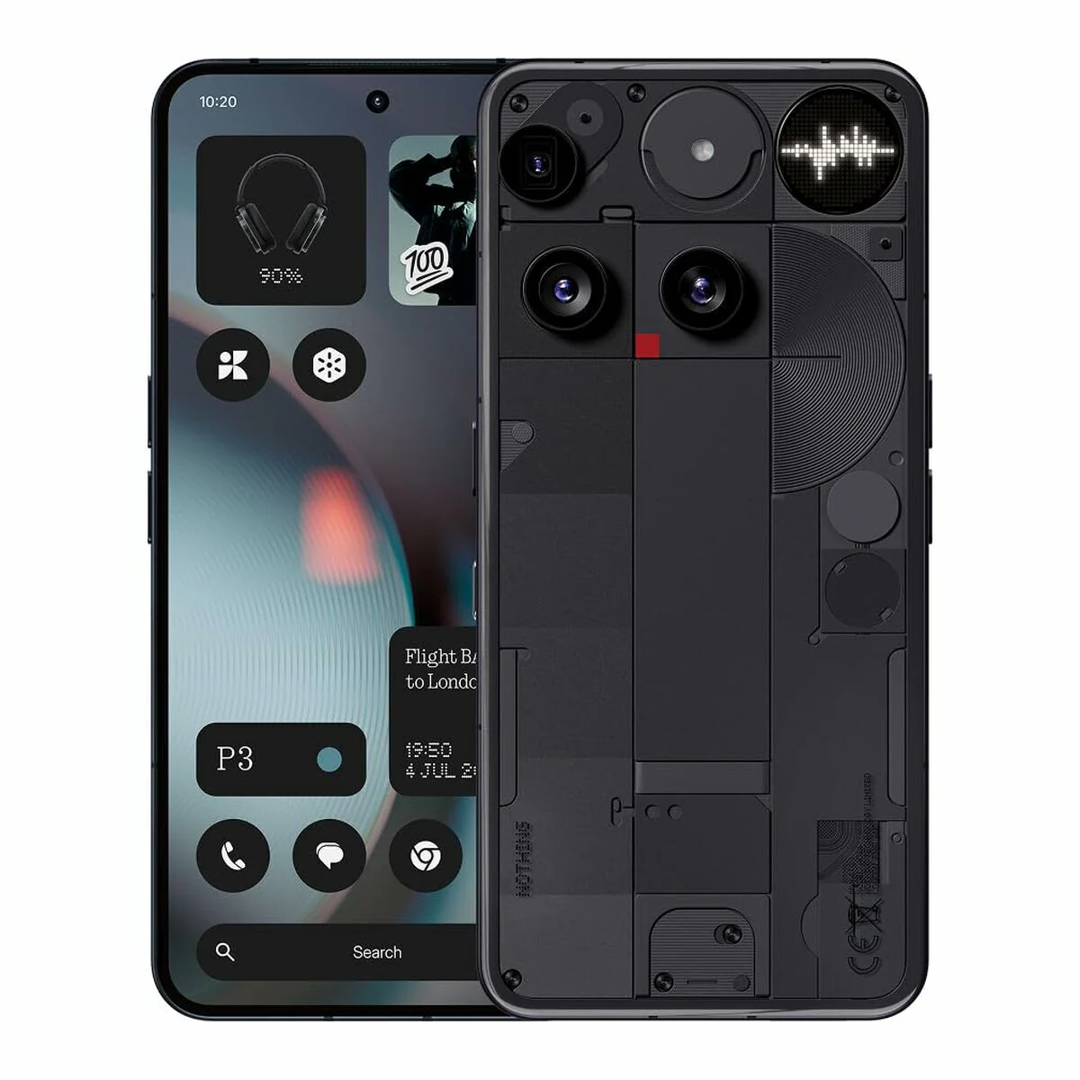 Smartphone Nothing Phone 3 5G 6,67" Octa Core Qualcomm Snapdragon 8s Gen 4 16 GB RAM 512 GB Negro - Image 7