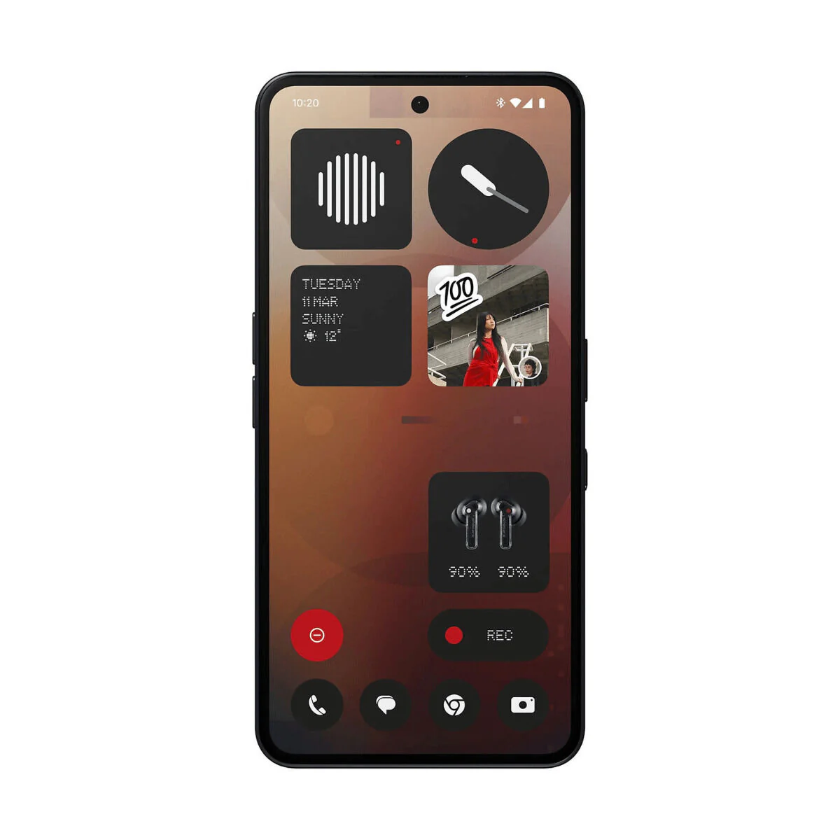 Smartphone Nothing Phone 3a 5G 6,77" Octa Core 12 GB RAM 256 GB Negro - Image 2
