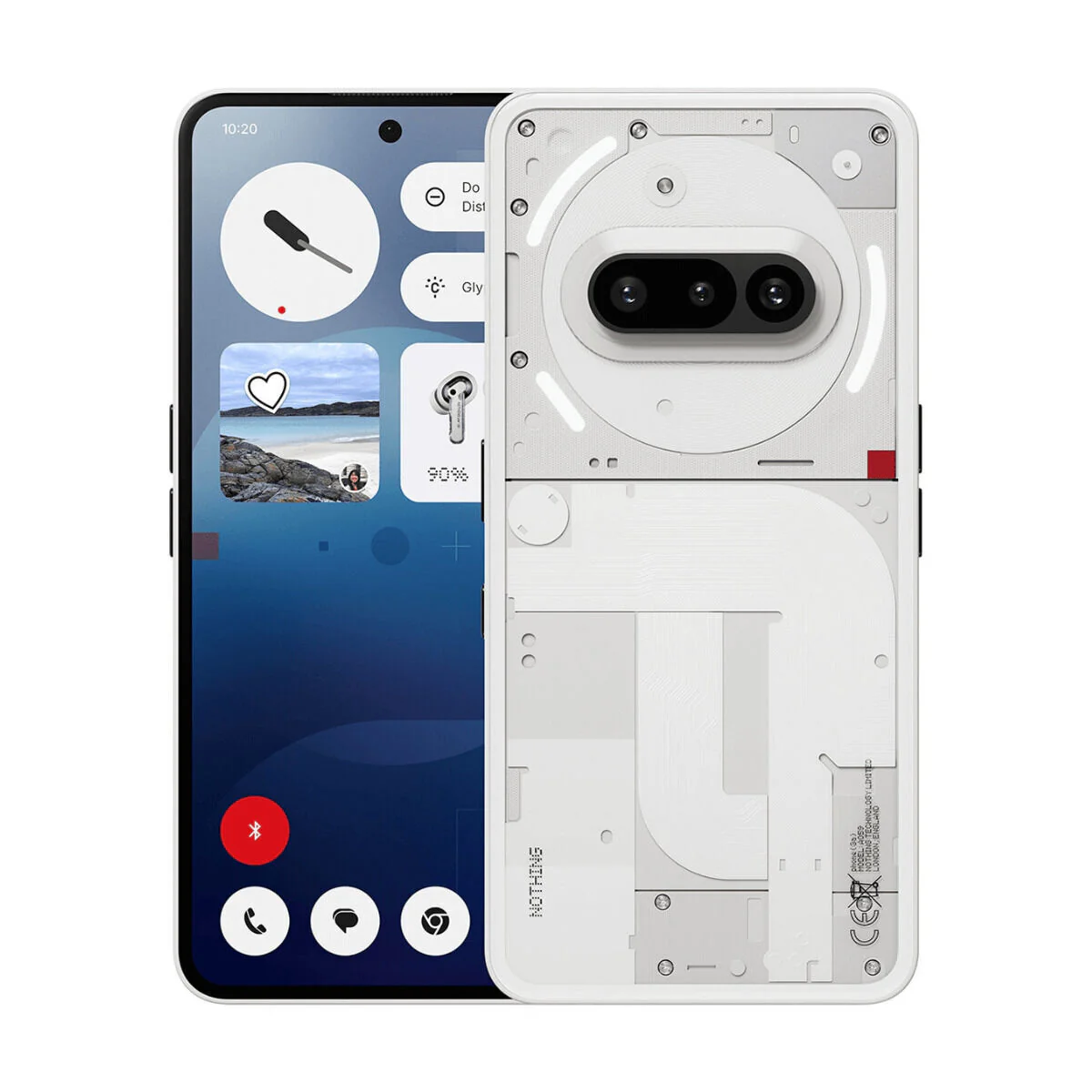 Smartphone Nothing PHONE(3A) 6,77" 8 GB RAM 128 GB Blanco