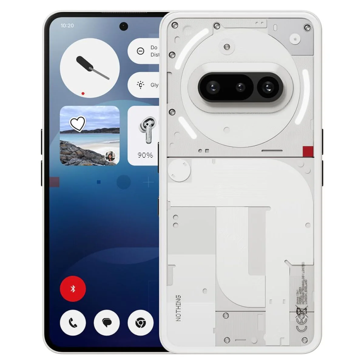Smartphone Nothing PHONE(3A) 6,77" 8 GB RAM 128 GB Blanco - Image 8