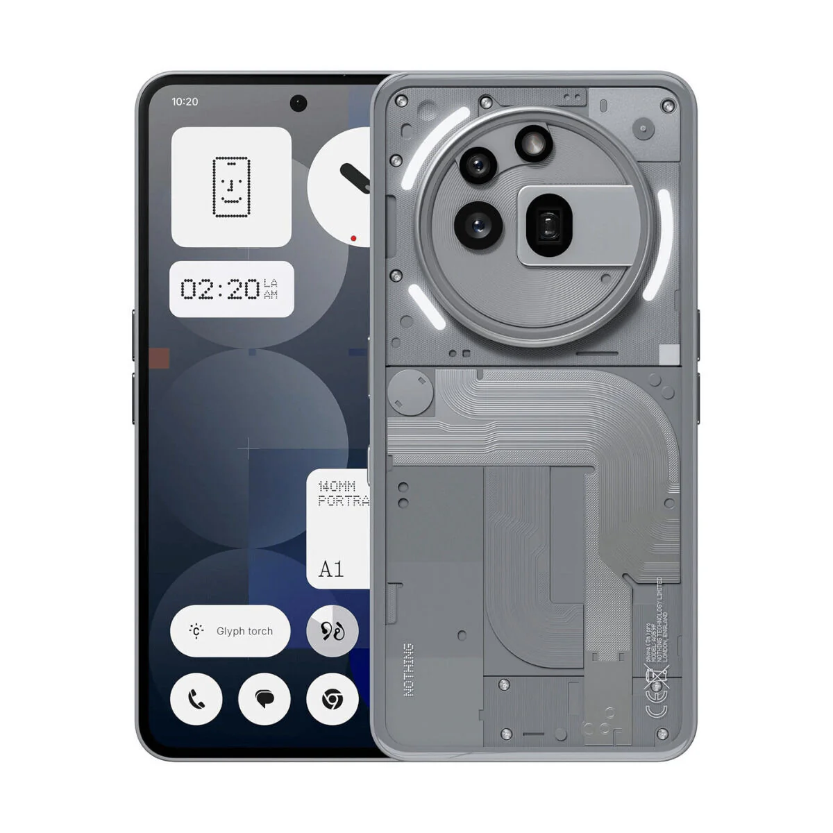 Smartphone Nothing PHONE(3A) PRO 6,77" 12 GB RAM 256 GB Gris - Image 2