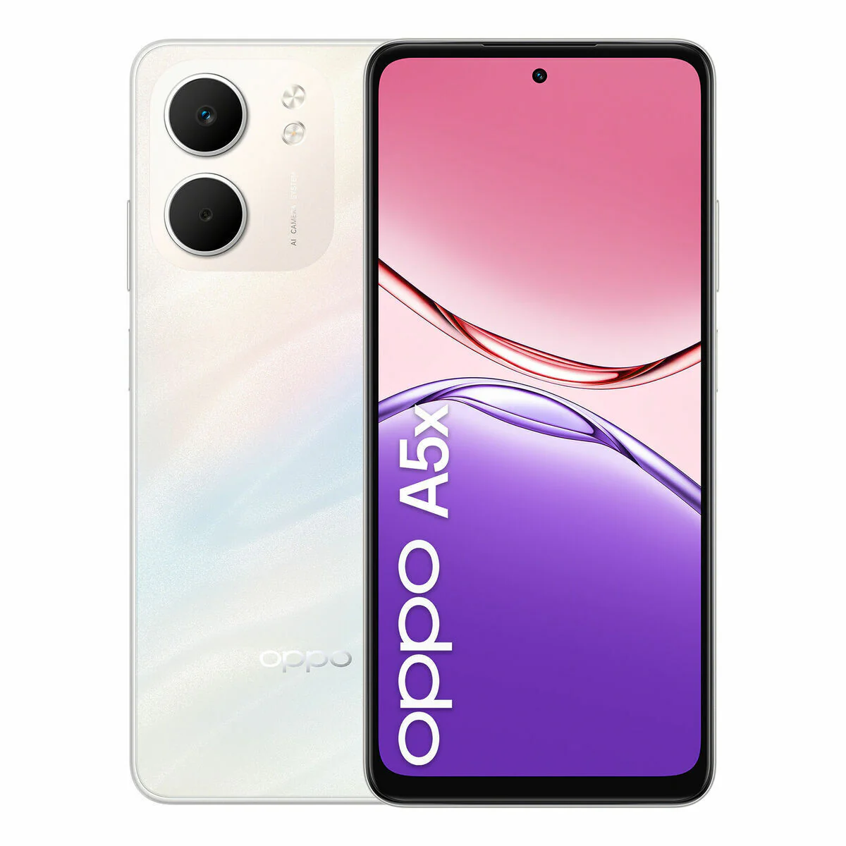 Smartphone Oppo A5X WHITE 6,67" Octa Core Qualcomm Snapdragon 6s 4g Gen1 4 GB RAM 128 GB Blanco