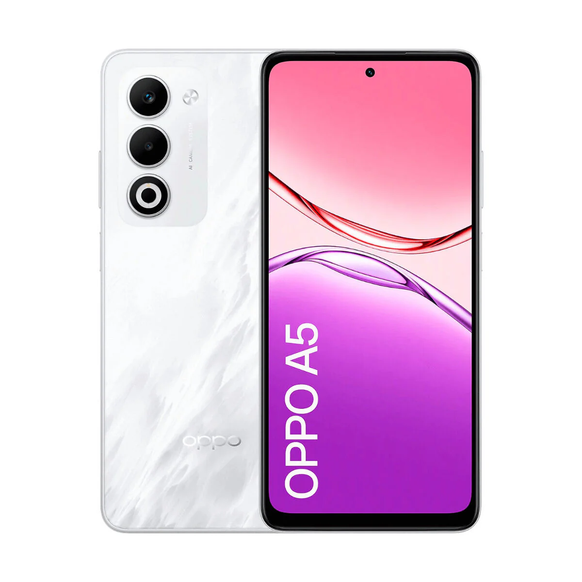 Smartphone Oppo A5 6,67" Octa Core Qualcomm Snapdragon 6s 4g Gen1 4 GB RAM 128 GB Blanco