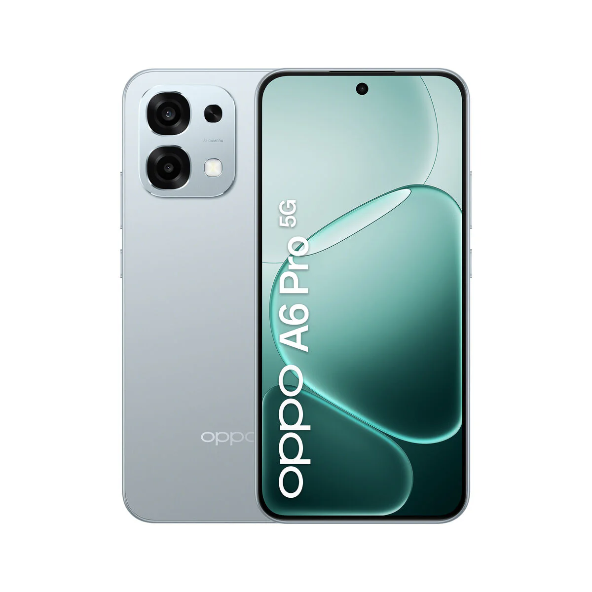 Smartphone Oppo A6 PRO 6,57" Octa Core mediatek dimensity 6300 8 GB RAM 256 GB Plateado - Image 6