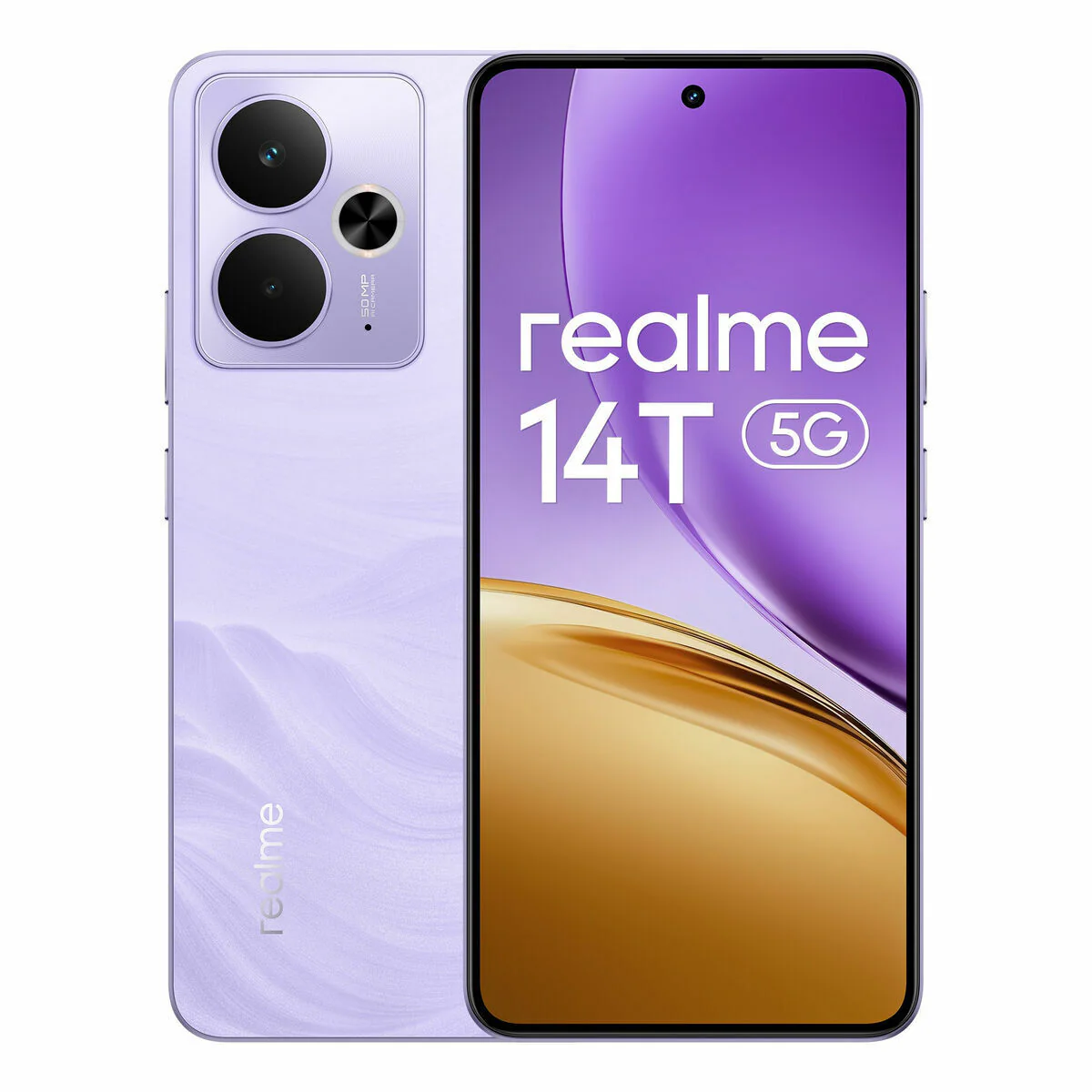 Smartphone Realme 14T 6,67" Octa Core 8 GB RAM 256 GB Púrpura