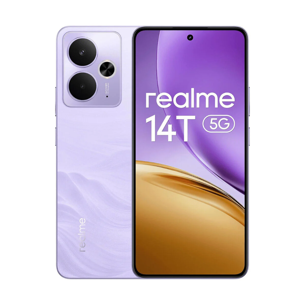 Smartphone Realme 14T 6,67" Octa Core 8 GB RAM 256 GB Púrpura - Image 2