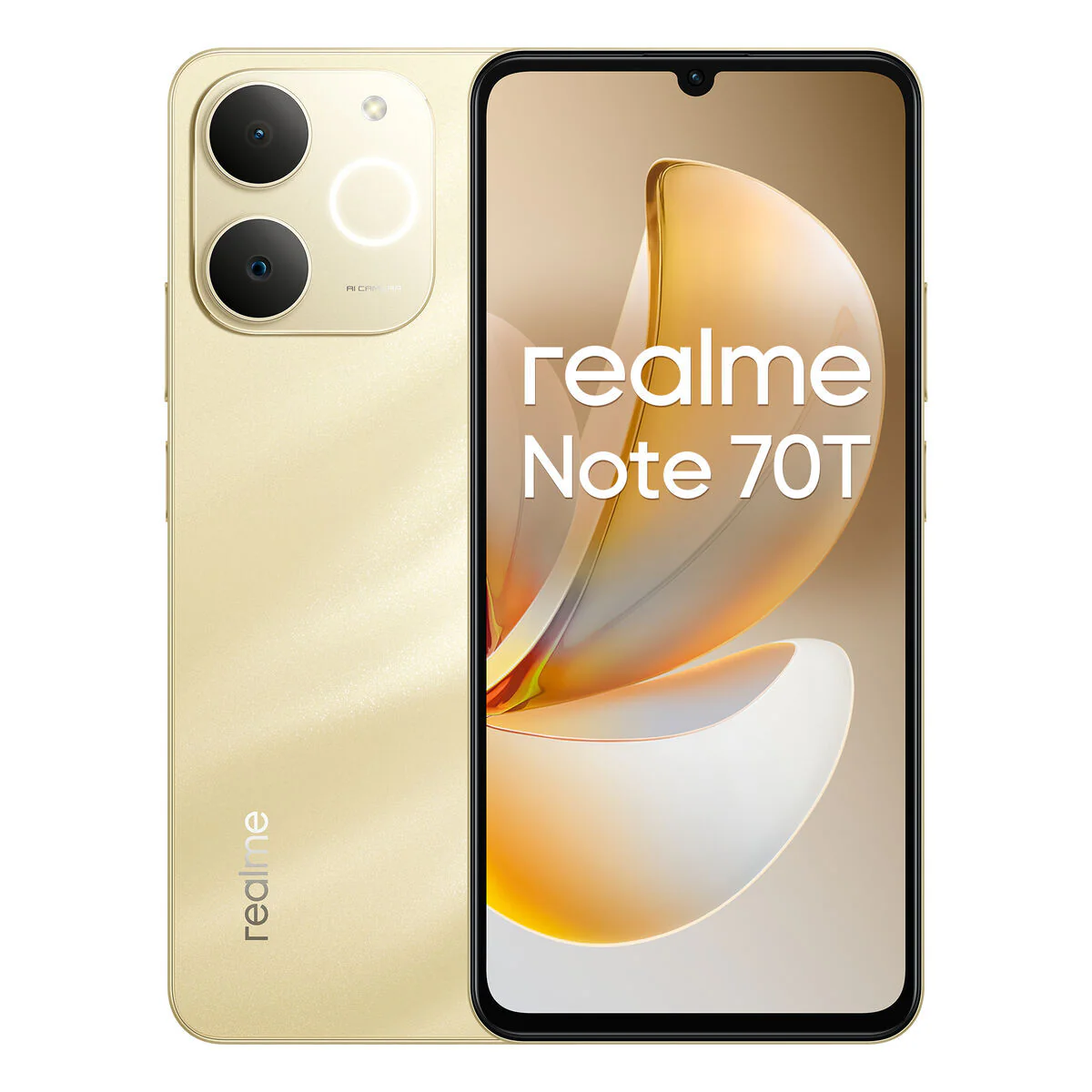 Smartphone Realme NOTE 70T 6,74" Octa Core Unisoc T7250 4 GB RAM 256 GB Oro - Image 4