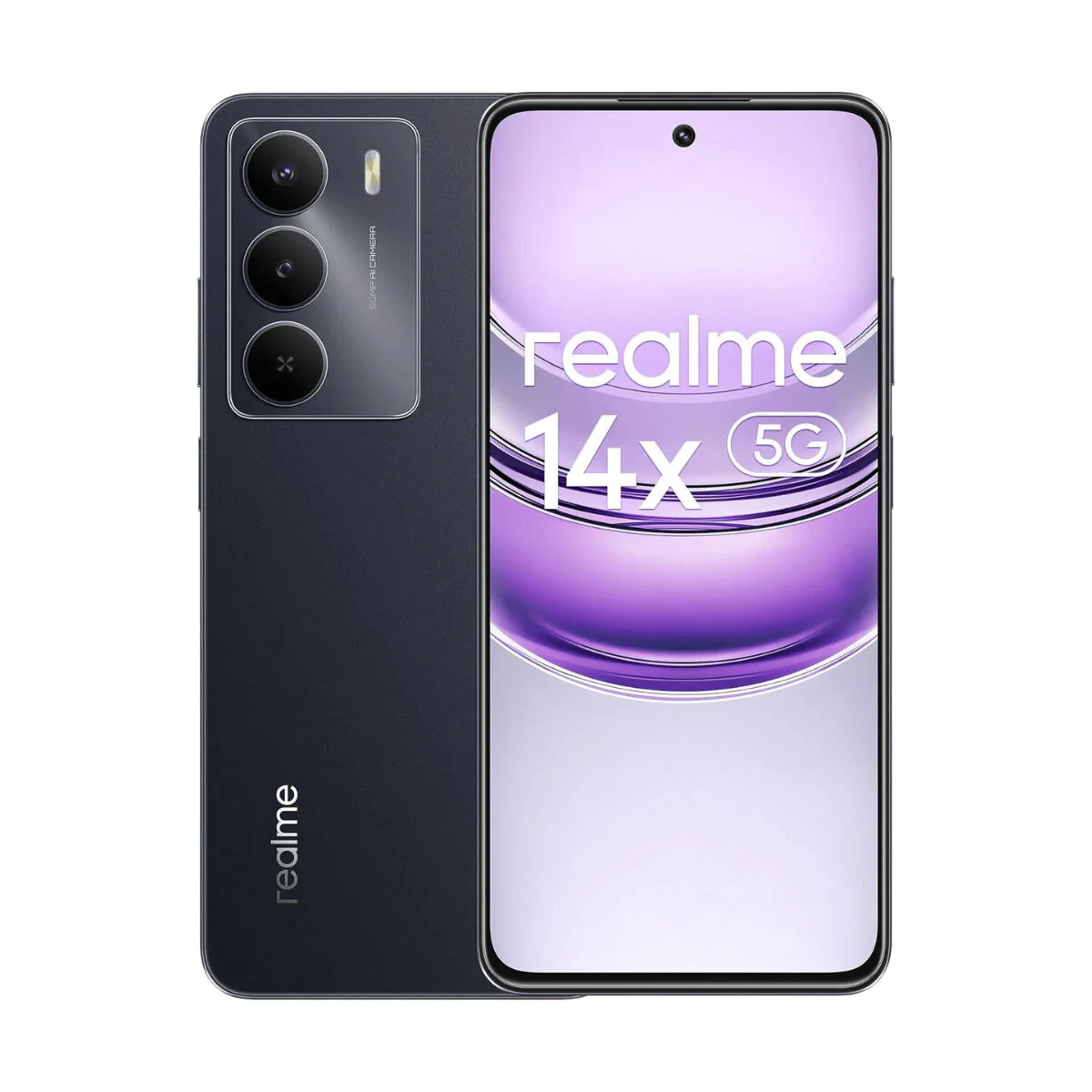Smartphone Realme 14X 6,67" Octa Core 6 GB RAM 256 GB Negro