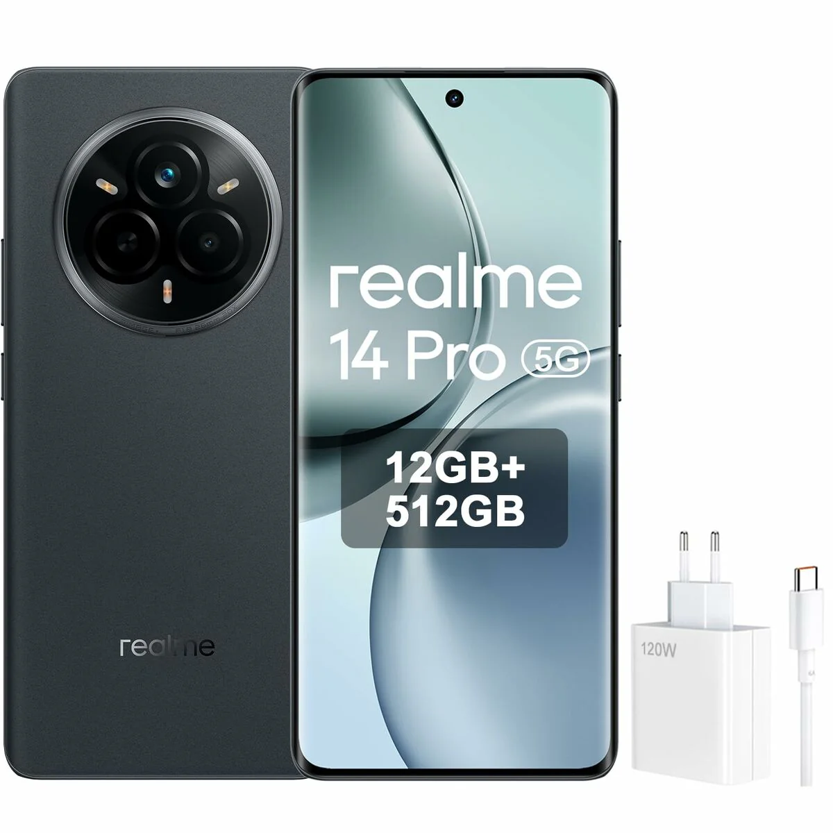 Smartphone Realme RMX5056 6,77" Octa Core 12 GB RAM 512 GB Gris - Image 10