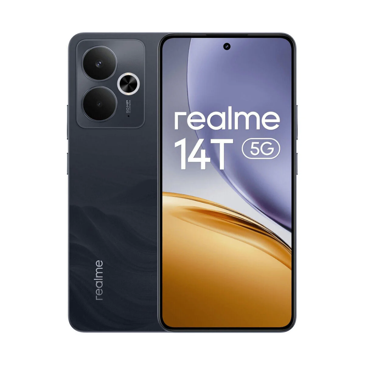 Smartphone Realme 14T 6,67" Octa Core 8 GB RAM 256 GB Negro - Image 2