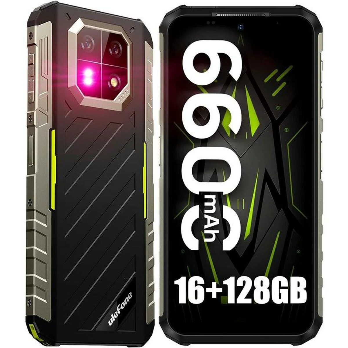 Smartphone Ulefone Armor 22 6,59" 8 GB RAM 128 GB 256 GB Negro Verde - Image 3