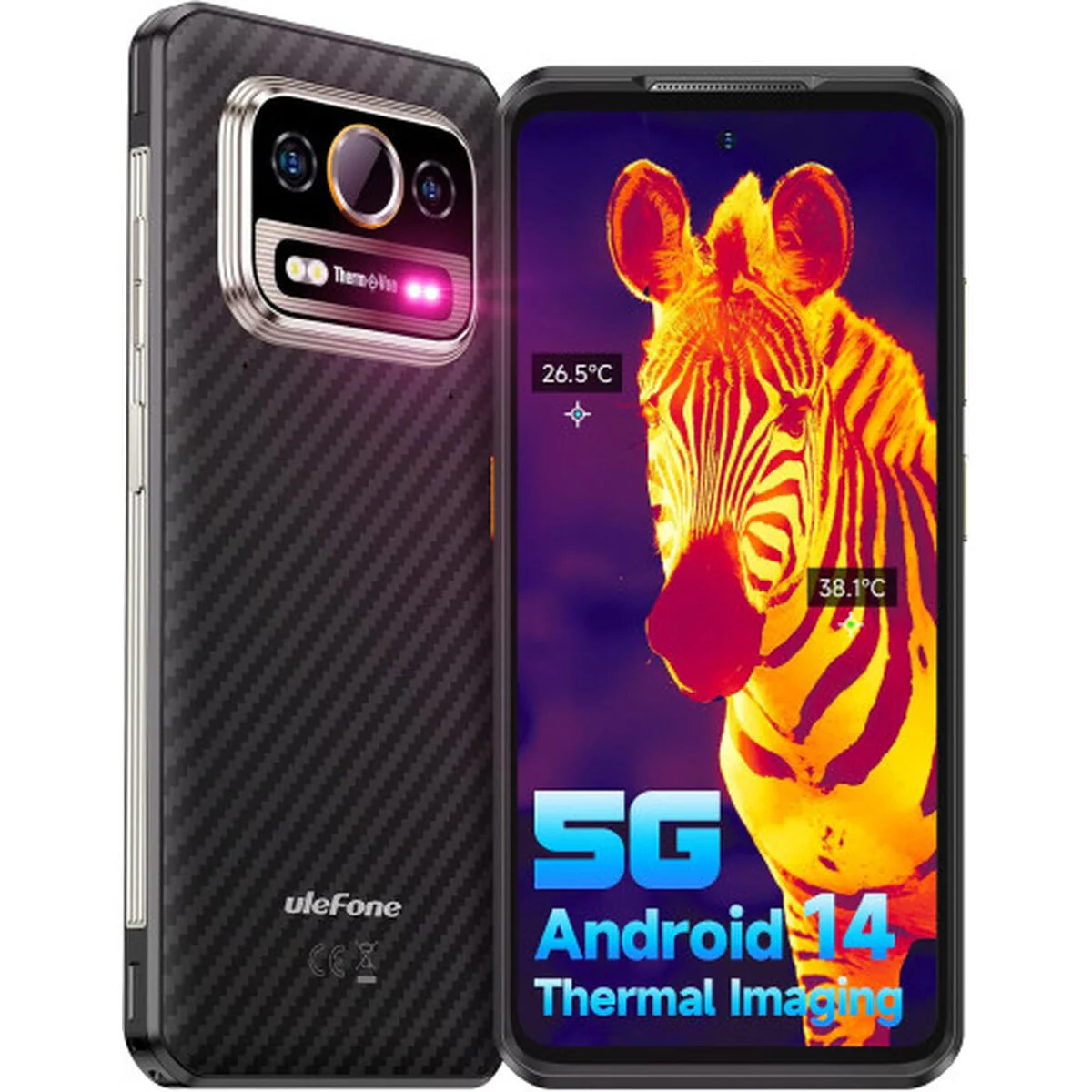 Smartphone Ulefone ARMOR 25T PRO 256 GB Naranja