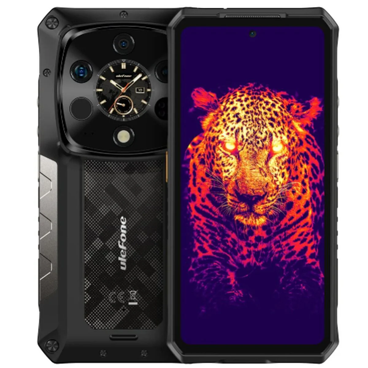Smartphone Ulefone ARMOR 28 ULTRA THERMAL VERSION 6,67" 16 GB RAM 1 TB 512 GB Negro