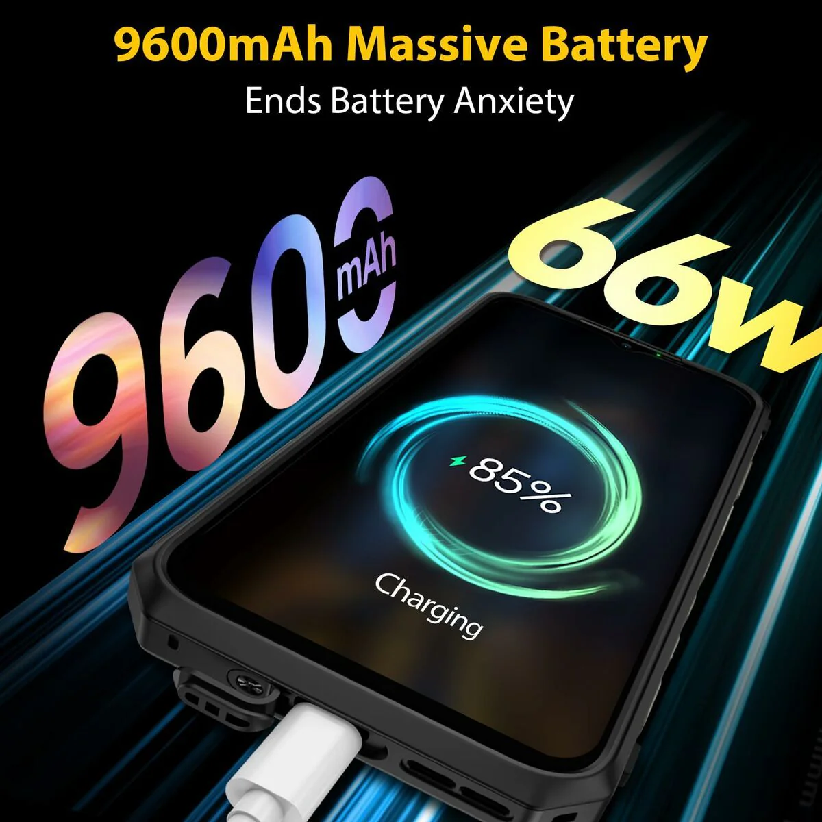 Smartphone Ulefone ARMOR 30 6,67" Mediatek Dimensity 700 12 GB RAM 512 GB Negro - Image 7