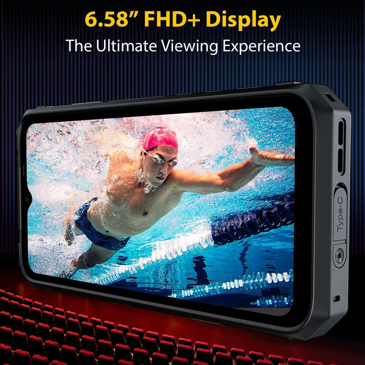Smartphone Ulefone ARMOR 30 6,67" Mediatek Dimensity 700 12 GB RAM 512 GB Negro - Image 9