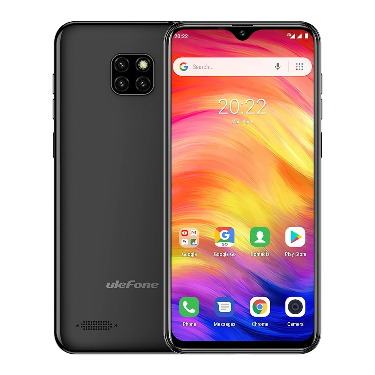 Smartphone Ulefone ARMOR 34 6,95" MediaTek Dimensity 9000 16 GB RAM 512 GB Negro Midnight black - Image 2