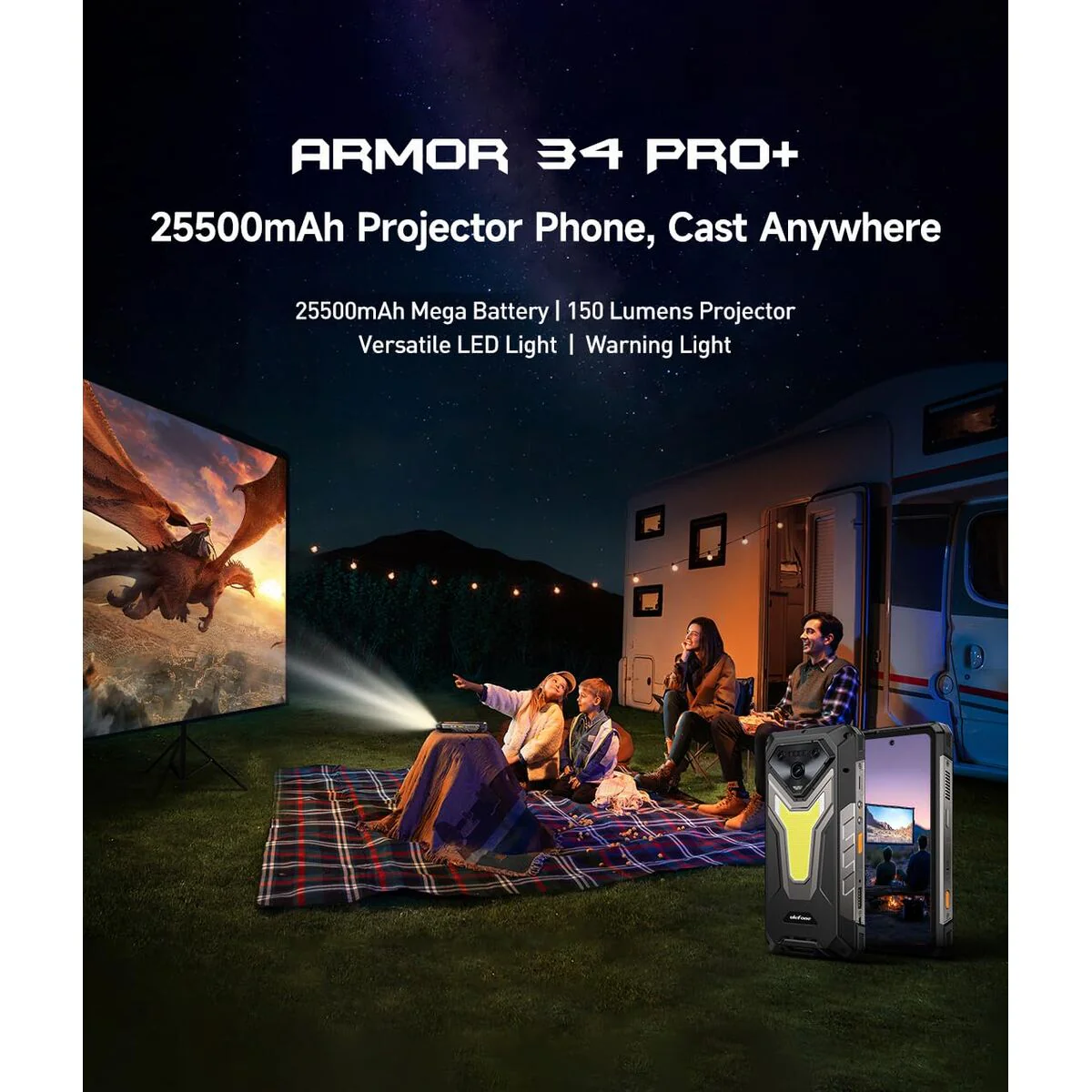Smartphone Ulefone ARMOR 34 PRO 16 GB RAM 512 GB - Image 4