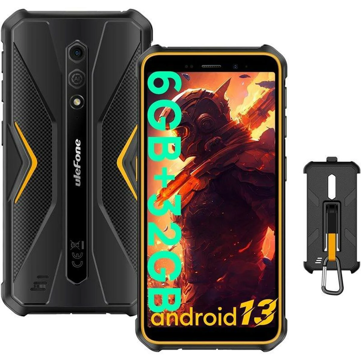 Smartphone Ulefone Armor X12 5,45" MediaTek Helio A22 ARM Cortex-A35 3 GB RAM 32 GB Negro Verde - Image 2