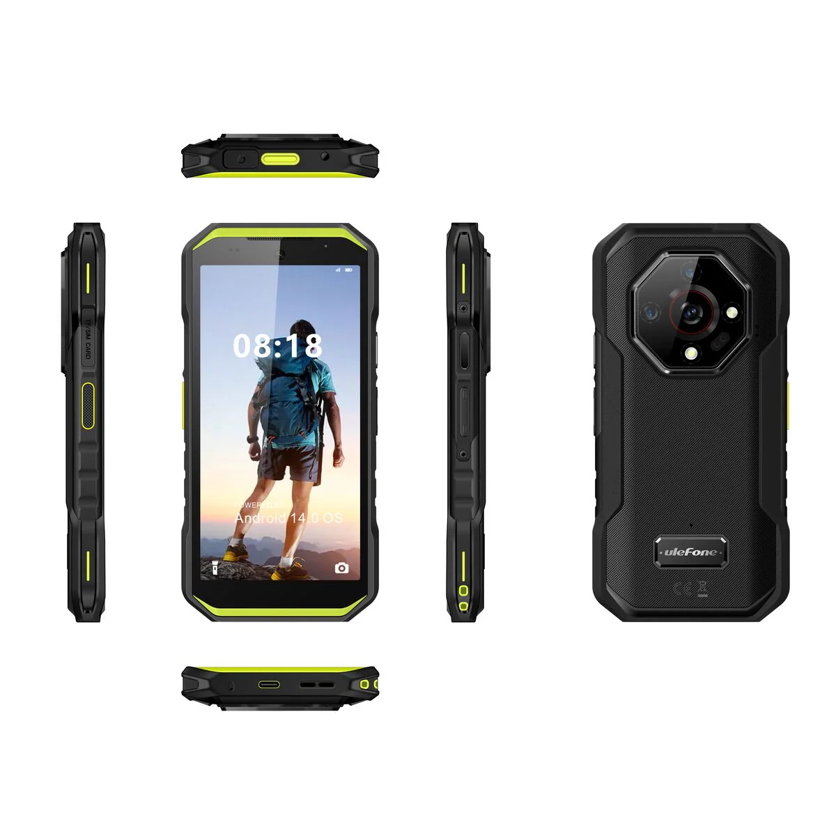 Smartphone Ulefone ARMOR X32 6 GB RAM 128 GB Verde - Image 2