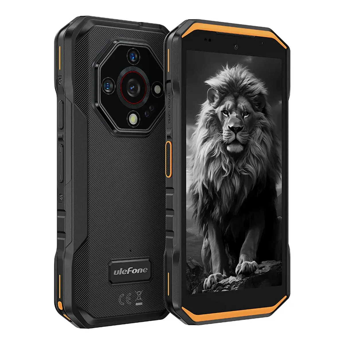 Smartphone Ulefone ARMOR X32 PRO 8 GB RAM 256 GB Negro Naranja - Image 2