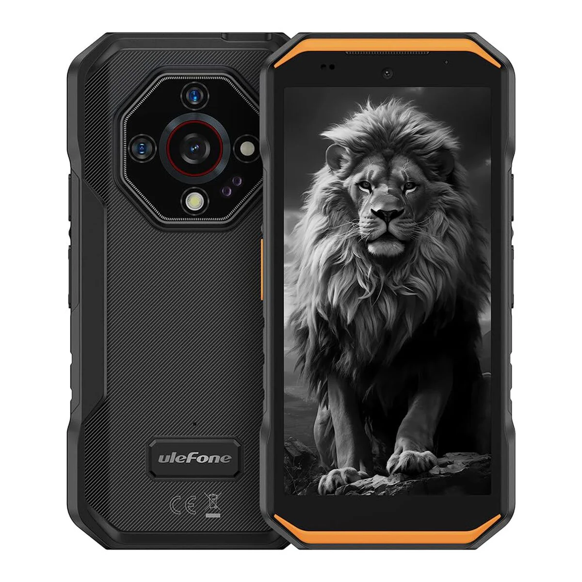 Smartphone Ulefone ARMOR X32 PRO 8 GB RAM 256 GB Negro Naranja - Image 4