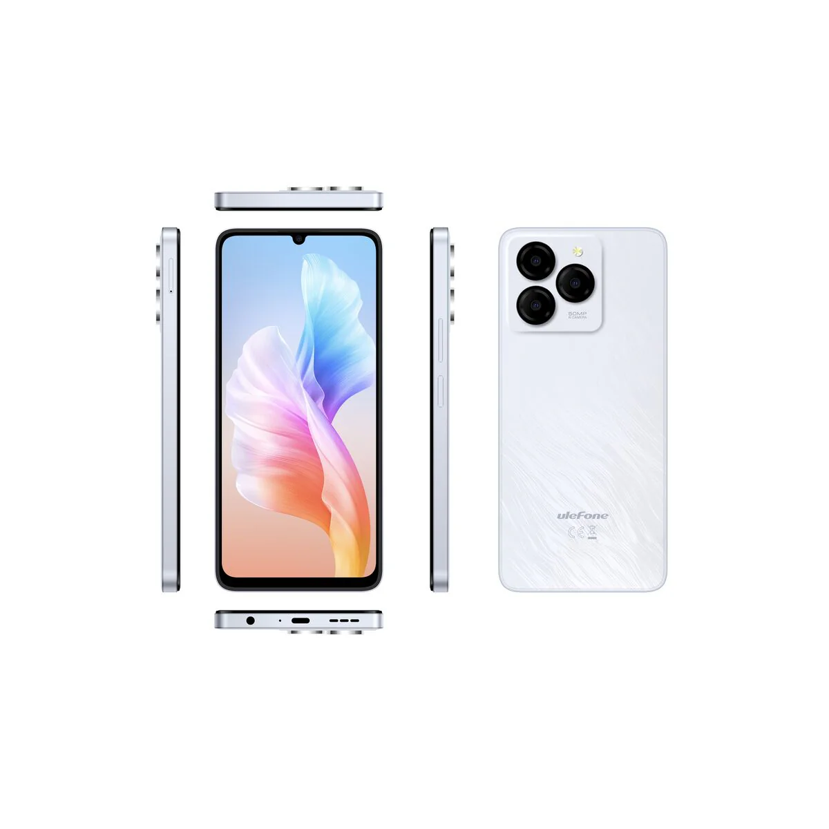 Smartphone Ulefone NOTE 20 PRO 4 GB RAM 128 GB Blanco - Image 2