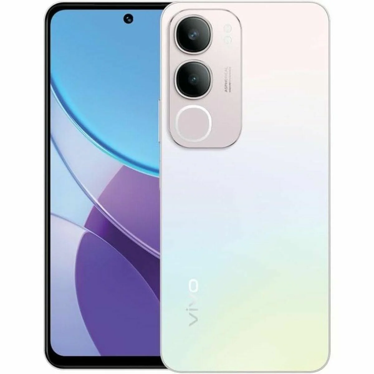 Smartphone Vivo Y19s Octa Core UNISOC T612 6 GB RAM 128 GB Plateado