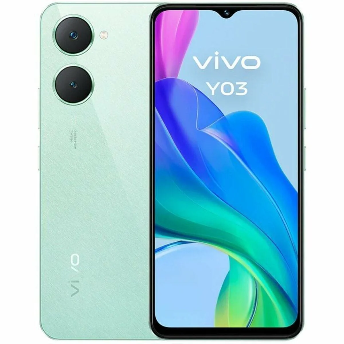 Smartphone Vivo Y03 6,56" Octa Core MediaTek Helio G85 4 GB RAM 128 GB Verde