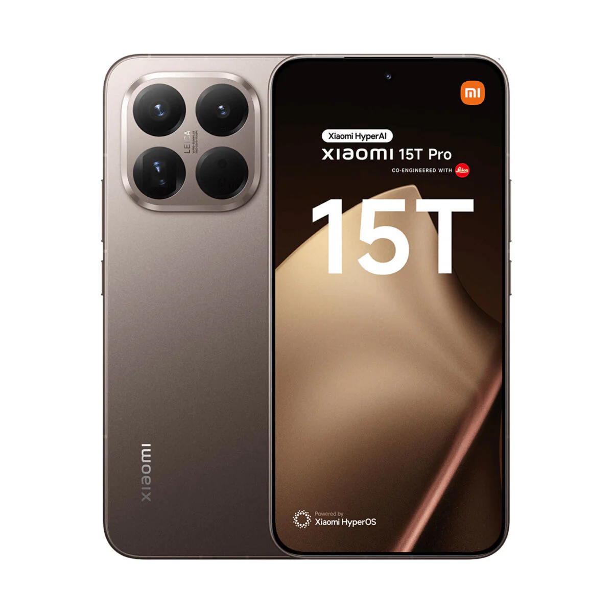 Smartphone Xiaomi 15T Pro 5G 6,83" Octa Core Mediatek Dimensity 9400+ 12 GB RAM 512 GB Oro