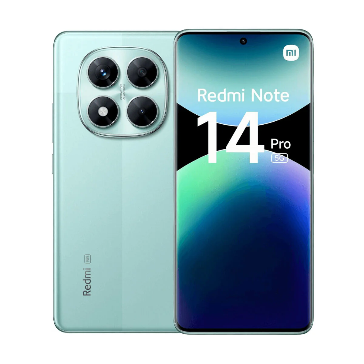 Smartphone Xiaomi Redmi Note 14 PRO 5G 6,67" Octa Core Mediatek Dimensity 7300 8 GB RAM 256 GB Verde