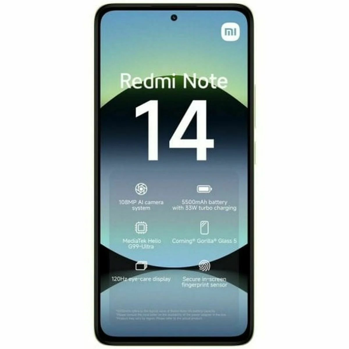 Smartphone Xiaomi Redmi Note 14 6,67" Octa Core 6 GB RAM 128 GB Verde - Image 4