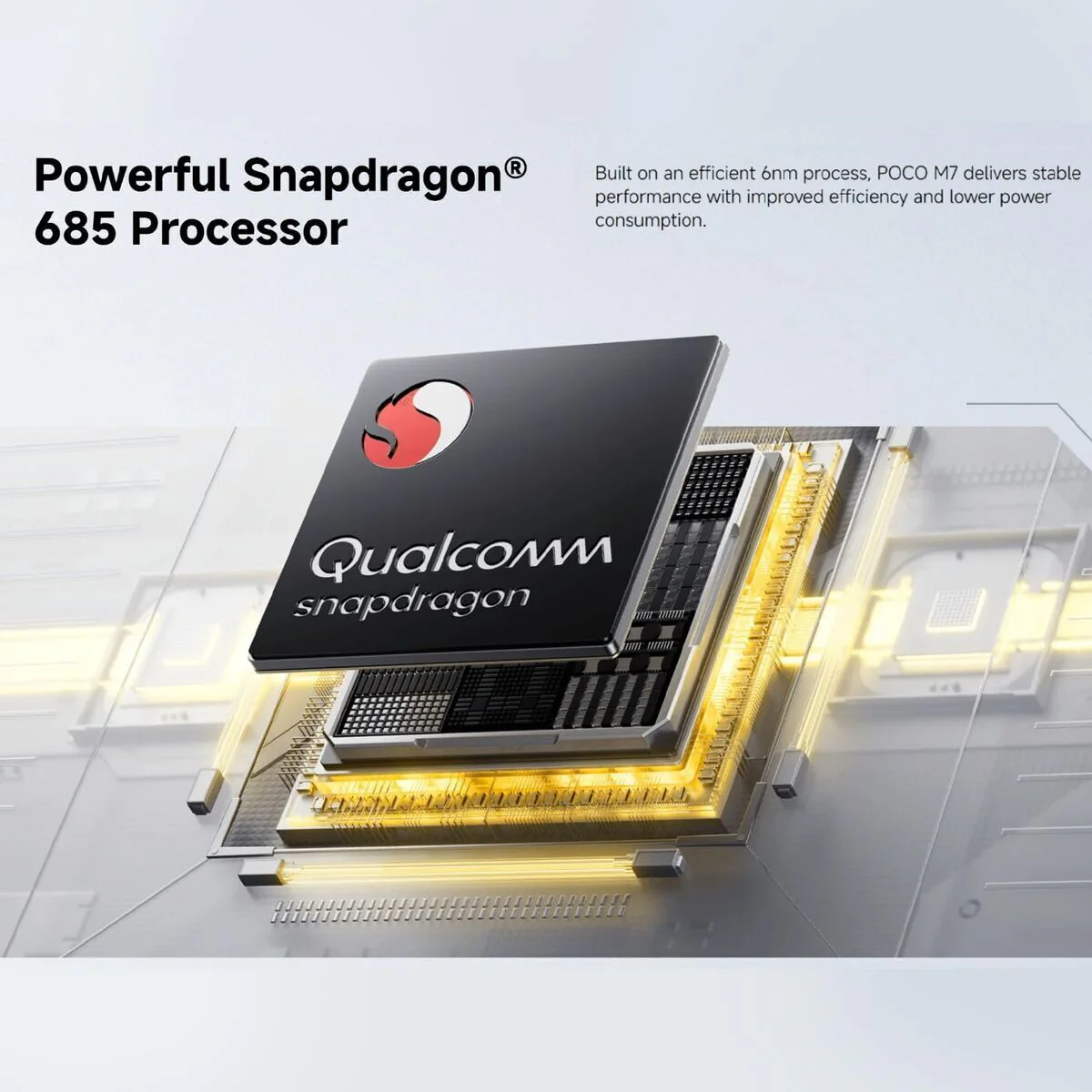 Smartphone Xiaomi POCO M7 6,9" Octa Core QUALCOMM SNAPDRAGON 685 8 GB RAM 256 GB Negro - Image 6
