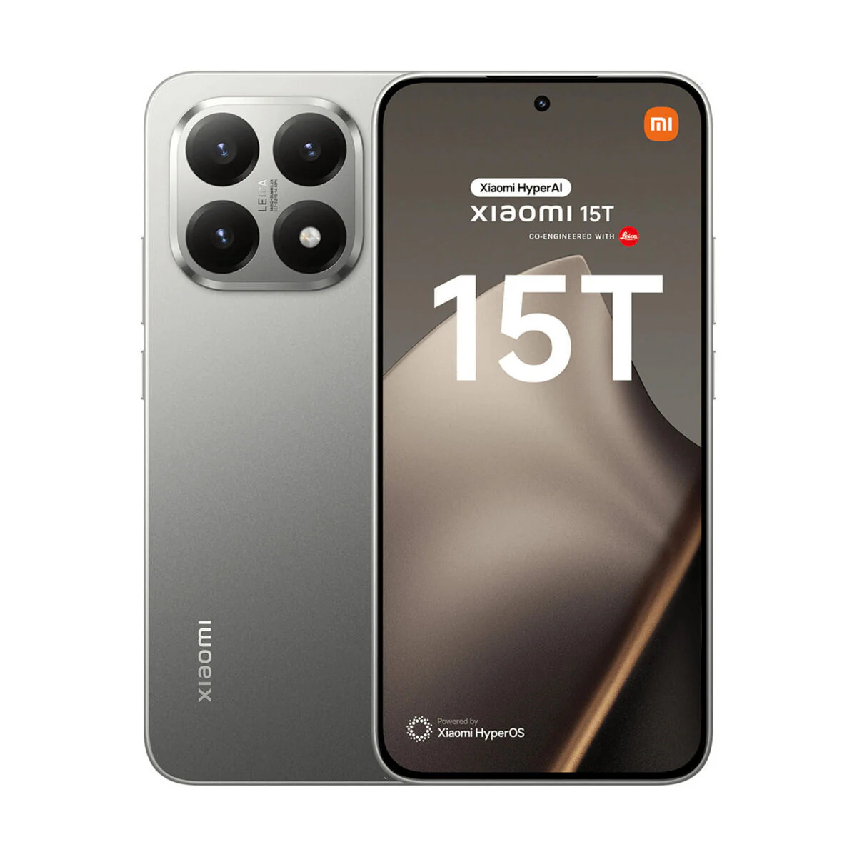 Smartphone Xiaomi 15T 6,83" Octa Core Mediatek Dimensity 8400 Ultra 12 GB RAM 512 GB Gris