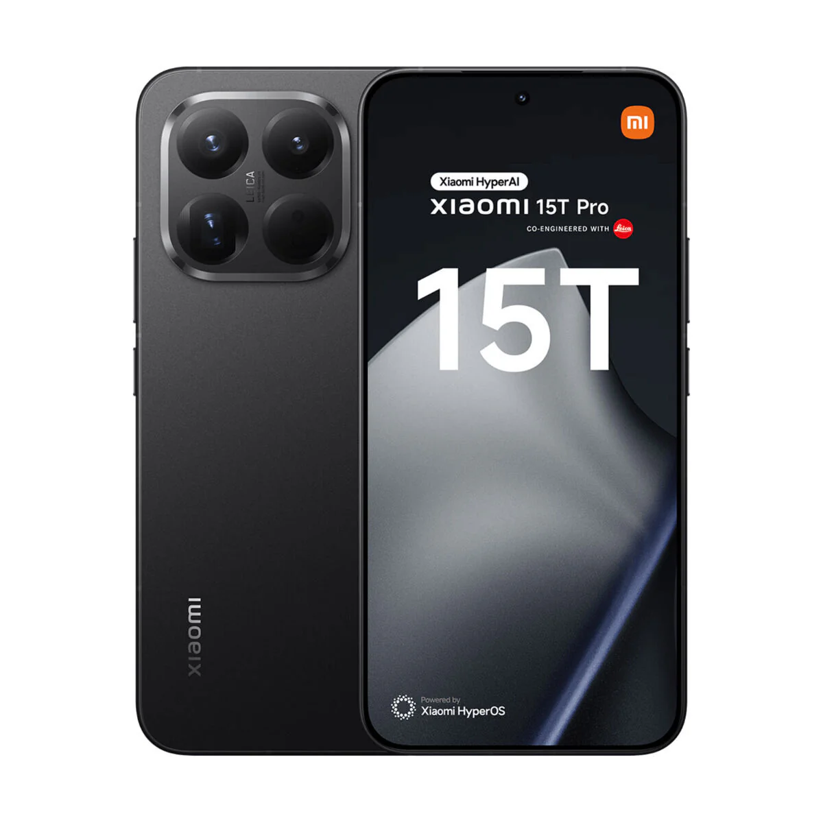 Smartphone Xiaomi 15T Pro 6,83" Octa Core Mediatek Dimensity 9400+ 12 GB RAM 256 GB Negro