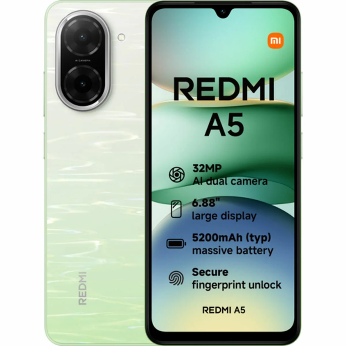 Smartphone Xiaomi Redmi A5 6,88" Octa Core 3 GB RAM 64 GB Verde - Image 7