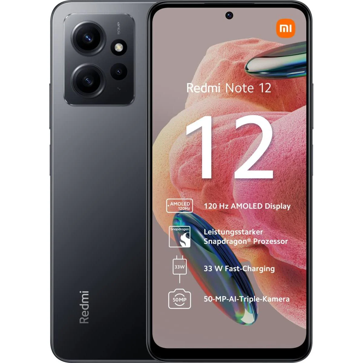 Smartphone Xiaomi Note 12 6,67" Octa Core QUALCOMM SNAPDRAGON 685 4 GB RAM 64 GB Gris - Image 7