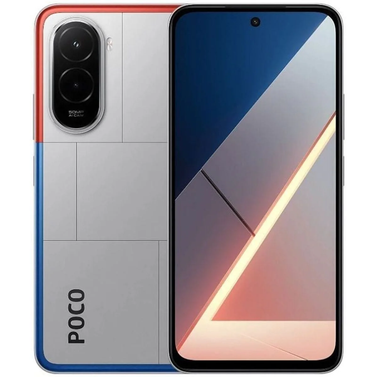 Smartphone Xiaomi POCO M7 6,9" Octa Core QUALCOMM SNAPDRAGON 685 6 GB RAM 128 GB Plateado