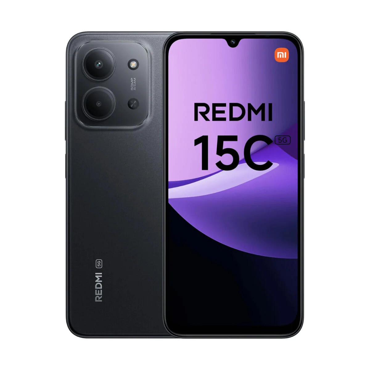 Smartphone Xiaomi REDMI 15C 5G 4-256 BK 6,9" Octa Core mediatek dimensity 6300 4 GB RAM 256 GB Negro