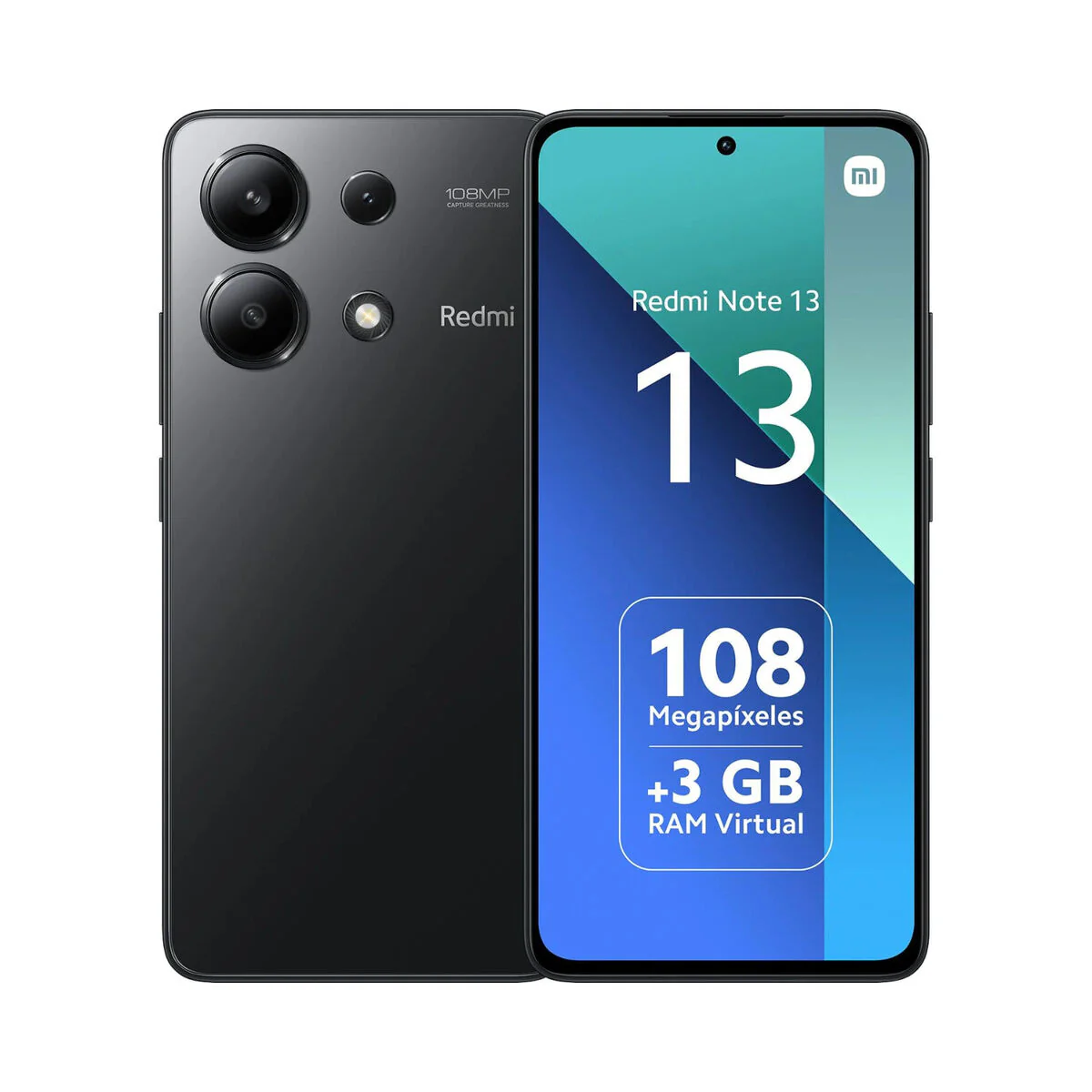 Smartphone Xiaomi Redmi Note 13 4G 6,4" 6 GB RAM 128 GB Negro QUALCOMM SNAPDRAGON 685