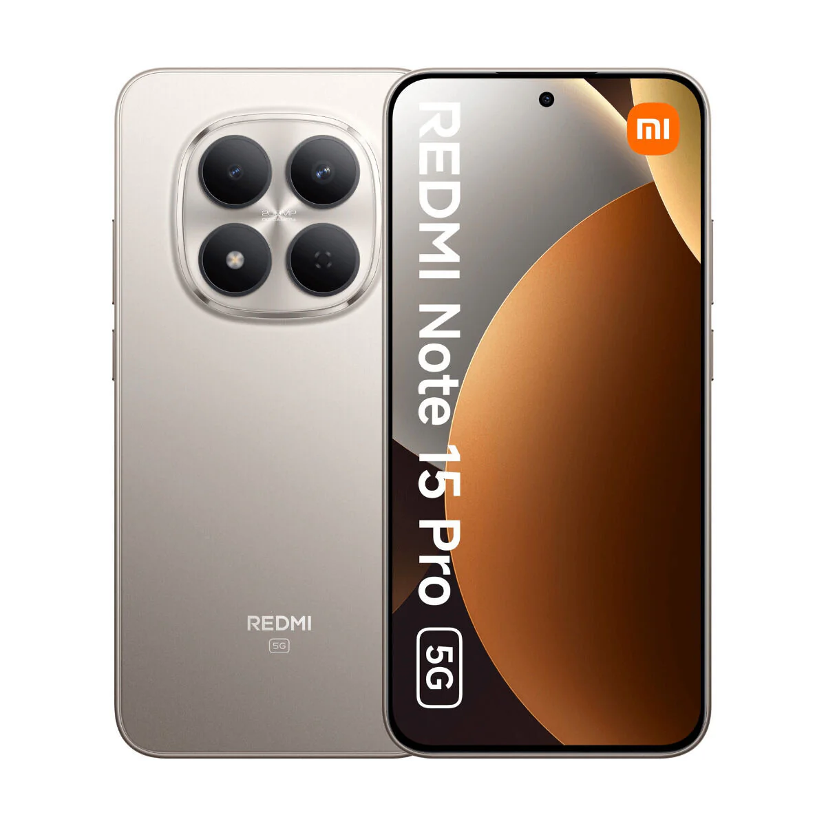 Smartphone Xiaomi Redmi Note 15 Pro 5G 6,83" Octa Core Mediatek Dimensity 7400 Ultra 8 GB RAM 256 GB Plateado