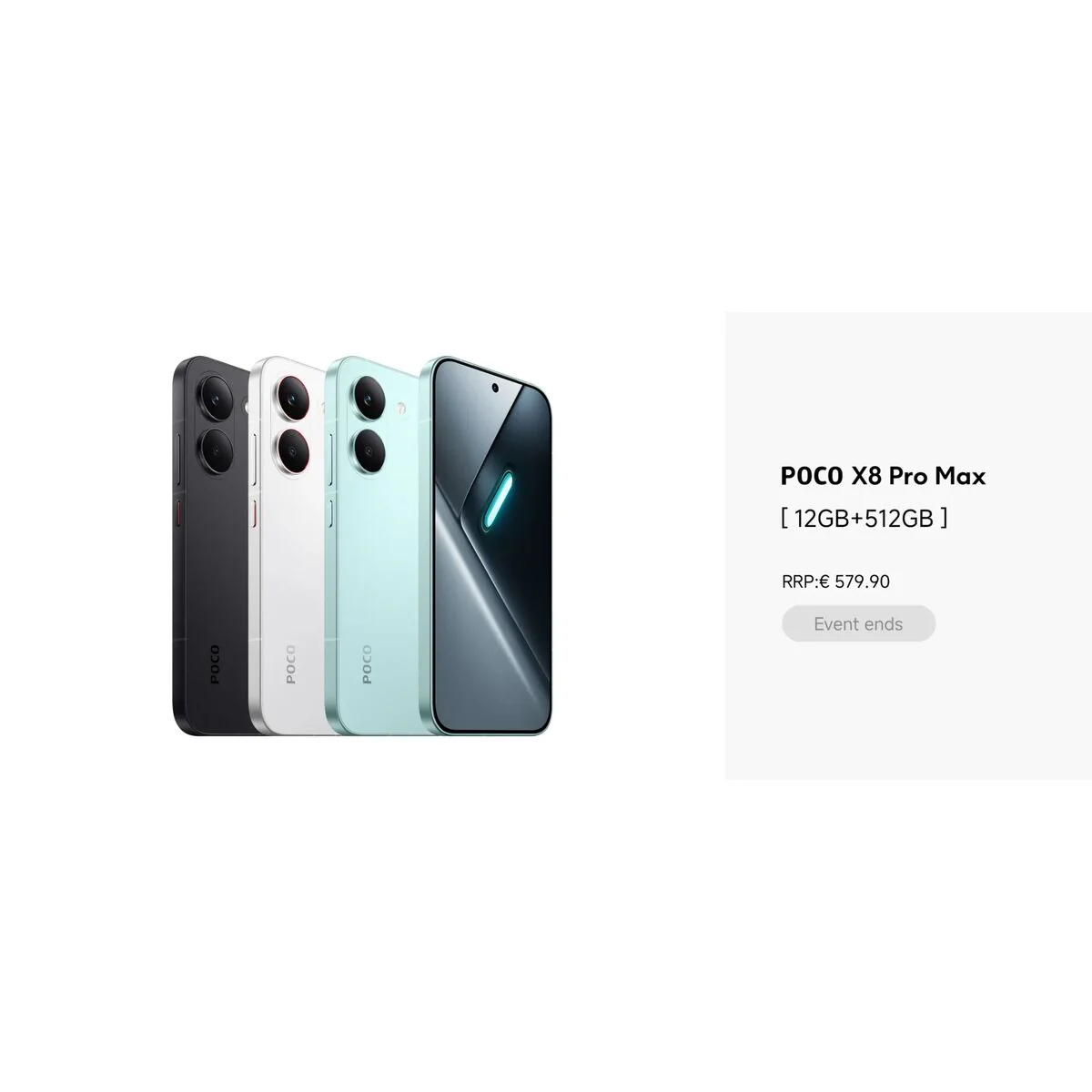 Smartphone Xiaomi X8 PRO 6,59" Octa Core Mediatek Dimensity 8500 8 GB RAM 256 GB Blanco - Image 3