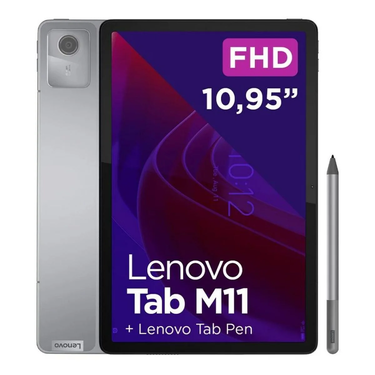 Tablet Lenovo ZADB0018PL Octa Core 4 GB RAM 128 GB Gris 11"