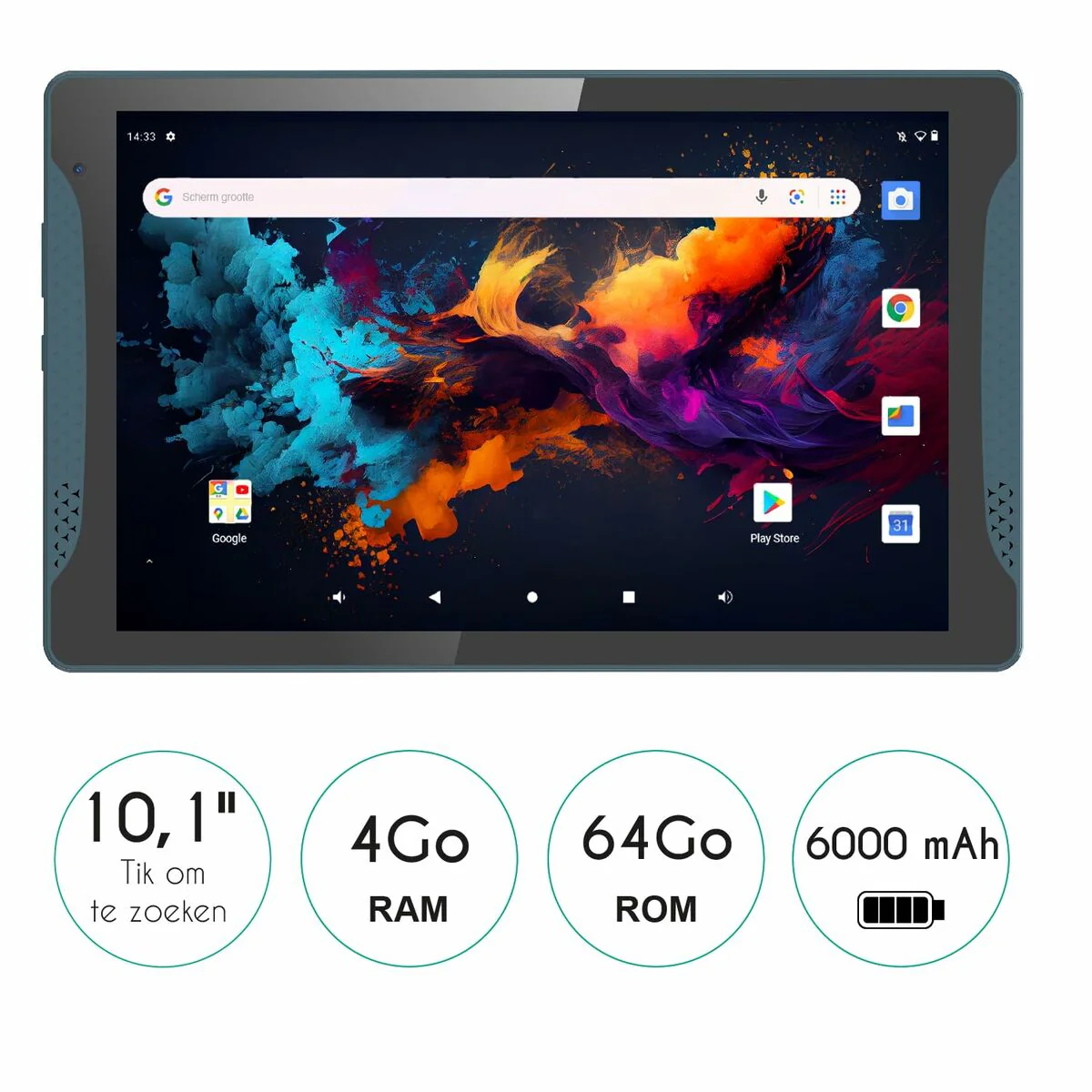 Tablet Logicom Stand Pro 2 10,1'' Quad Core 4 GB RAM 64 GB - Image 2