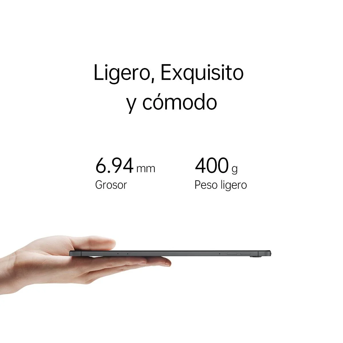 Tablet Oppo Pad Air 10,3" Octa Core 4 GB RAM 128 GB Gris - Image 5