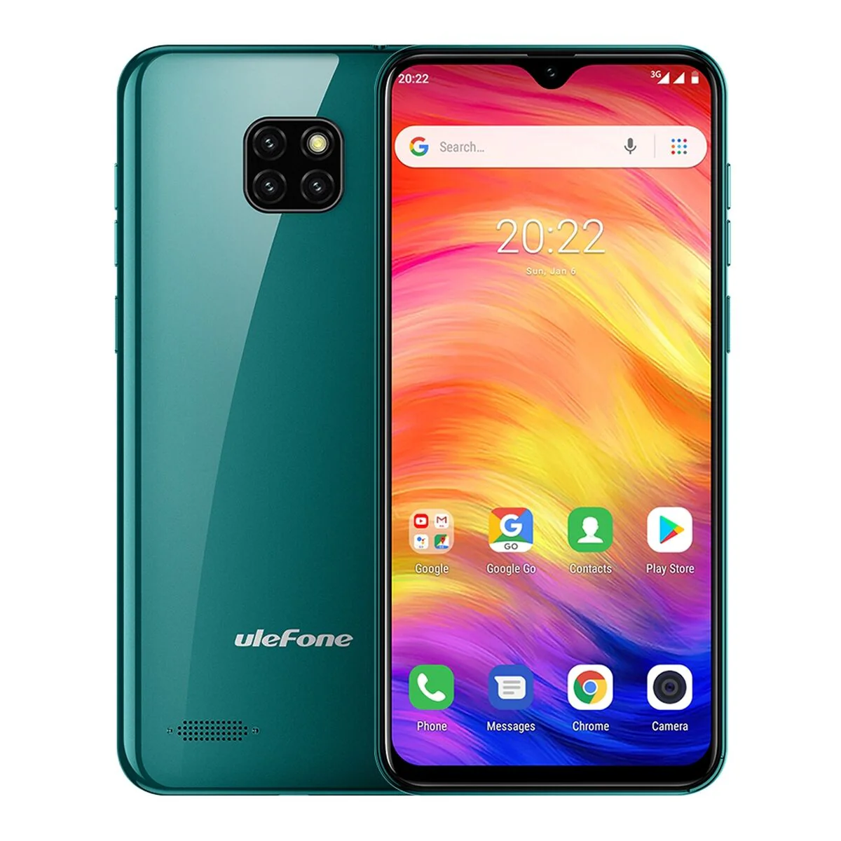 Tablet Ulefone RUGKING PAD PRO MediaTek Helio G99 8 GB RAM 128 GB Amarillo - Image 2