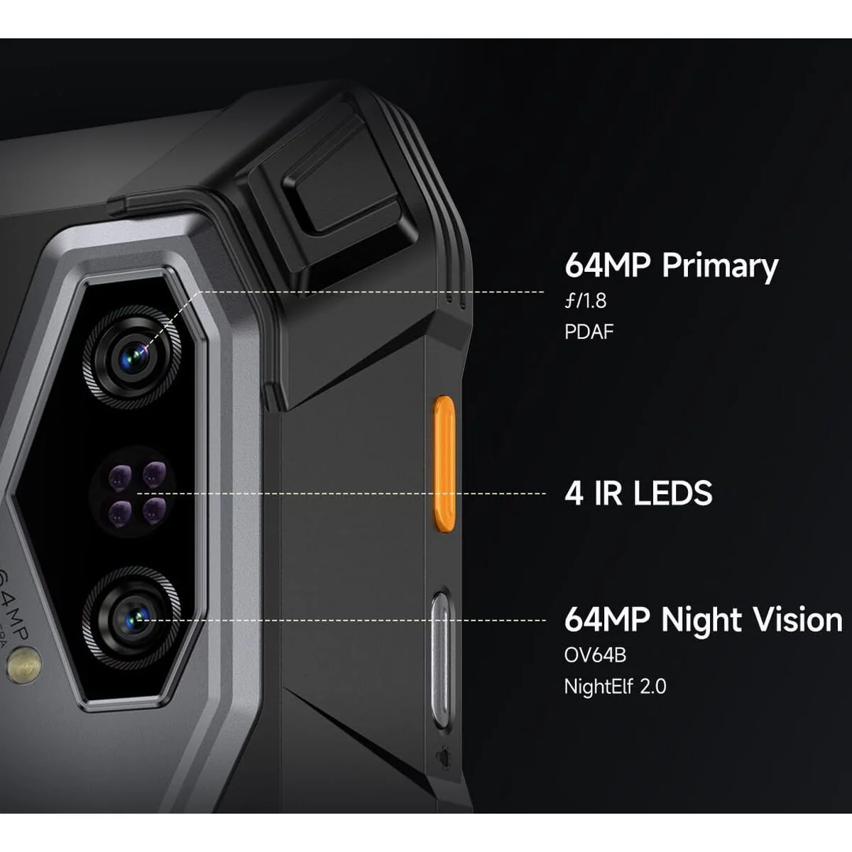 Tablet Ulefone ARMOR PAD 5 PRO 5G 11" MediaTek Dimensity 9000 12 GB RAM 512 GB Negro - Image 10