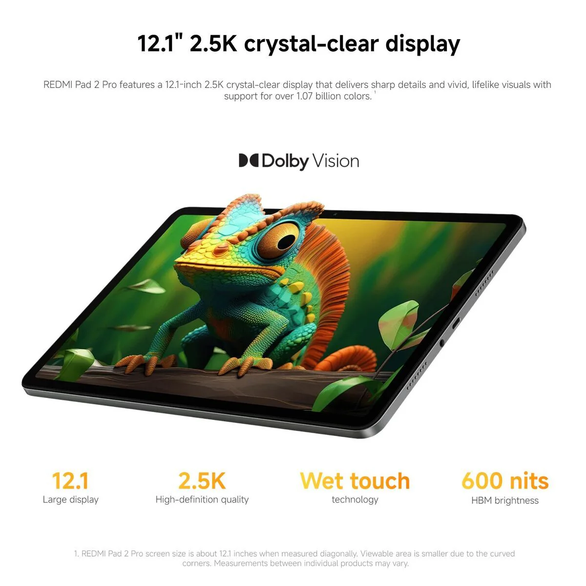 Tablet Xiaomi Redmi Pad 2 Pro 12,1" Octa Core Qualcomm Snapdragon 7s Gen 4 6 GB RAM 128 GB Púrpura - Image 7