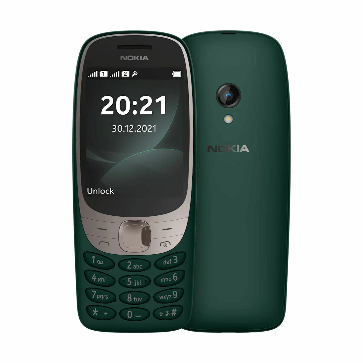 Teléfono Móvil HMD 6310 2G 2,8" Single Core Verde