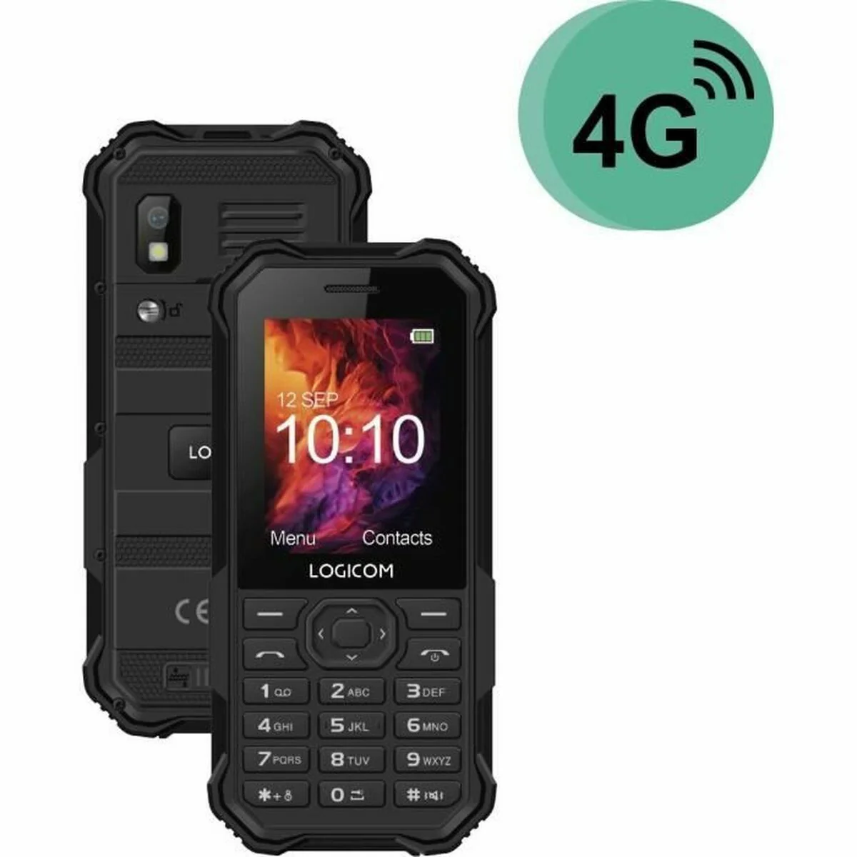 Teléfono Móvil Logicom XTREM_40_BK 2,4" Negro - Image 2