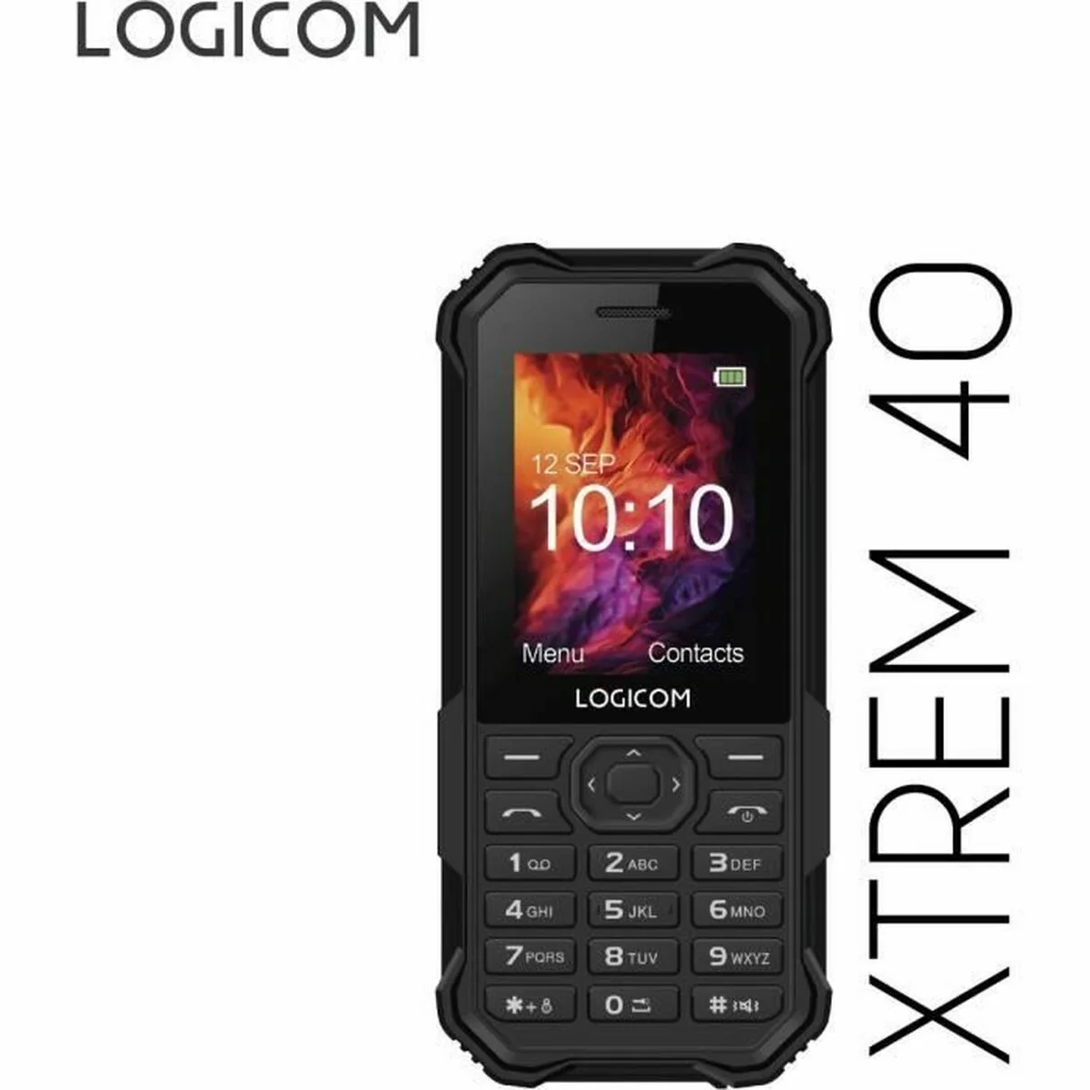 Teléfono Móvil Logicom XTREM_40_BK 2,4" Negro - Image 5